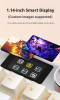 Teclado Mecánico AULA F108pro Con Bluetooth /2.4G/ Cable Tres Modos Iluminación RGB Personalizable Teclas Hot-swappable Estructura De Ganchos - details 7