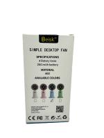 mini turbo fan ventilador portatil marca beisk - details 2