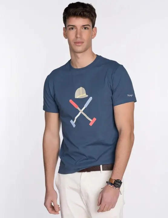 HARPER CAMISETA VERMONT BLUE WASH - 1