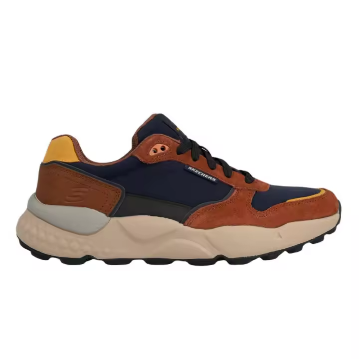 Zapatillas Skechers Bendino Hesco Marron Negro  210679-Brbk - 1