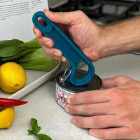 Aguja De Abrebotellas Manual VODOOL Para Artritis MS O Parkinsons Abrelatas Y Lata De Alimentos Con Tabique Fácil De Usar Regalo - details 2