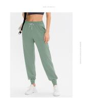2023 Pantalones Deportivos Casuales Para Mujer Quick Dry Con Bolsillo Y Cordón Cinturón Para Gimnasio Y Yoga - details 0