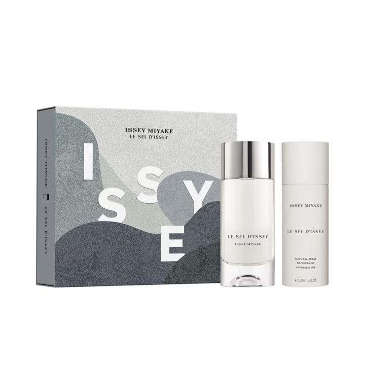 Issey Miyake - Le Sel d'Issey Set Regalo para hombre Eau de Toilette 100 Ml. + Desodorante Spray 150 Ml. | Acorde… — oferta en Miravia