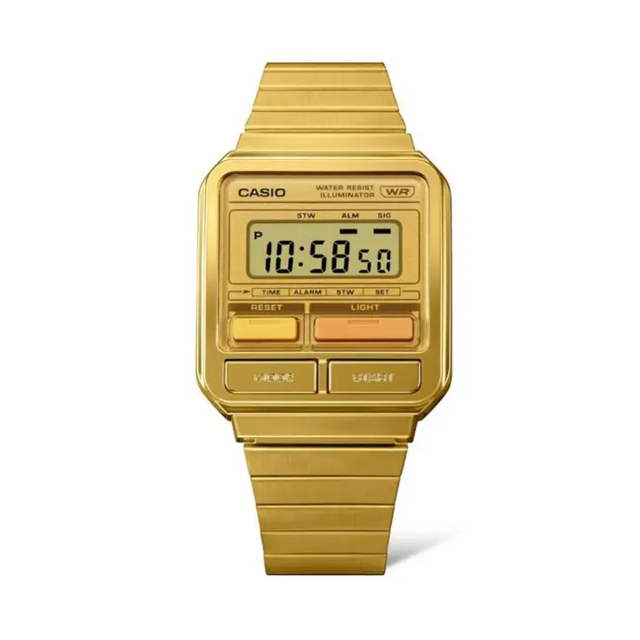 Casio Reloj A120WEG-9AEF LED Cronómetro Resistente Al Agua - 1