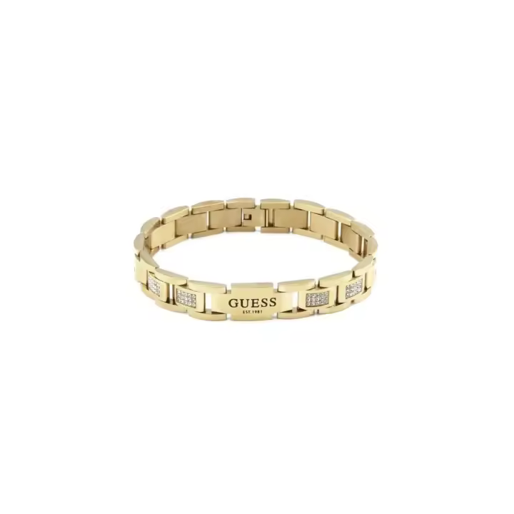 GUESS Pulsera JUMB01342JWYGT-U  Hombre FRONTIERS Dorada - 1