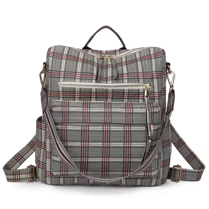 Mochila de gran capacidad para mujer, estilo retro europeo y americano, con diseño de nicho, para mujer - 1