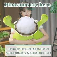 Lindos juguetes de peluche de dinosaurio, juguetes de peluche de dinosaurio suave, regalos de cumpleaños de peluche de dinosaurio, 30 cm - details 2