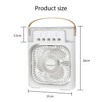 Ventilador Portátil Humidificador USB Con Sprayer De Niebla De 5 Agujeros Enfriador De Escritorio Pequeño Para Horno Oficina - details 10
