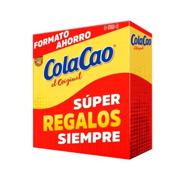 Cola Cao Original 2,5 Kg para Preparación Fría y Caliente + Regalo - 1
