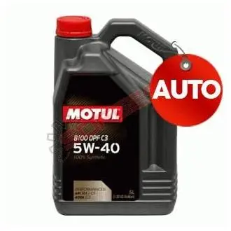 Aceite Motul 8100 C3 Dpf 5w40 5l   Ce U - 1