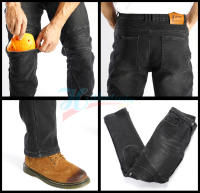 Pantalones De Motocicleta Para Hombres Verano Invierno Protección Rodilla Aramida Velours Impermeables Motocross Carretera - details 13