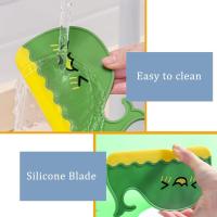 Limpieza de Ducha multiusos, liiaparabrisos de silicona Creative With Ganchillo para Vidrio, azulejos, Ventanas de baño y Espejos De Automóvil (2 piezas) - details 2