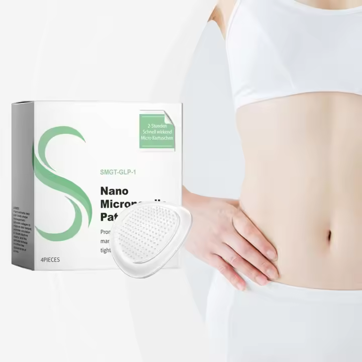 4 parches de microagujas, sistema de microagujas ProRenew HA+, parches faciales rejuvenecedores de hidrogel SkinLuxe (1 paquete) - 1