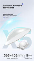 Lámpara Portátil Para Uñas USB LED UV Para Secado Rápido De Uñas Hexagonal Mini Linterna Secadora De Uñas Para El Hogar Herramientas De Fototerapia - details 11
