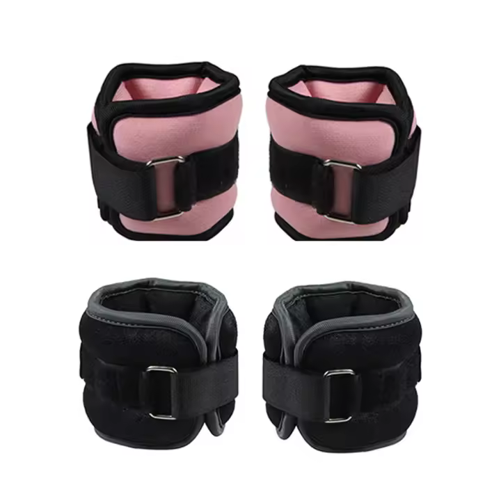 Pareja De Pesas Para Tobillo Y Muñeca Ajustables Para Hombres Y Mujeres 0.25kg/0.5kg Cada Paquete Pesas Para Fitness Con Correa De Neopreno - 1