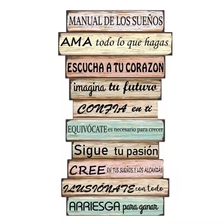 Signes Grimalt ORIGEN Home Decor Adorno Pared Placas Metal Marrón 45x25x1cm 33612 - 1