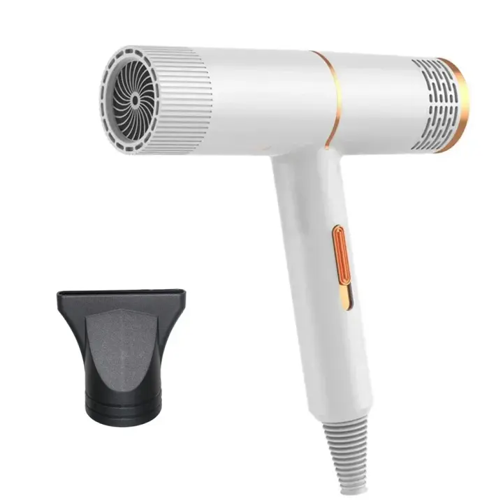 Secador De Pelo Profesional Con Fuerte Corriente De Aire Caliente Y Frío Iónico Negativo Estilo De Hamaca Secador Eléctrico Para Salon - 1