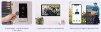 Ezviz HP5 Videoportero inteligente Pantalla táctil a color 7" Resolución 1080p Desbloqueo RFID inteligente Dual Band Wi-Fi 6 (2.4 / 5 GHz)  Comunicación bidireccional - details 1
