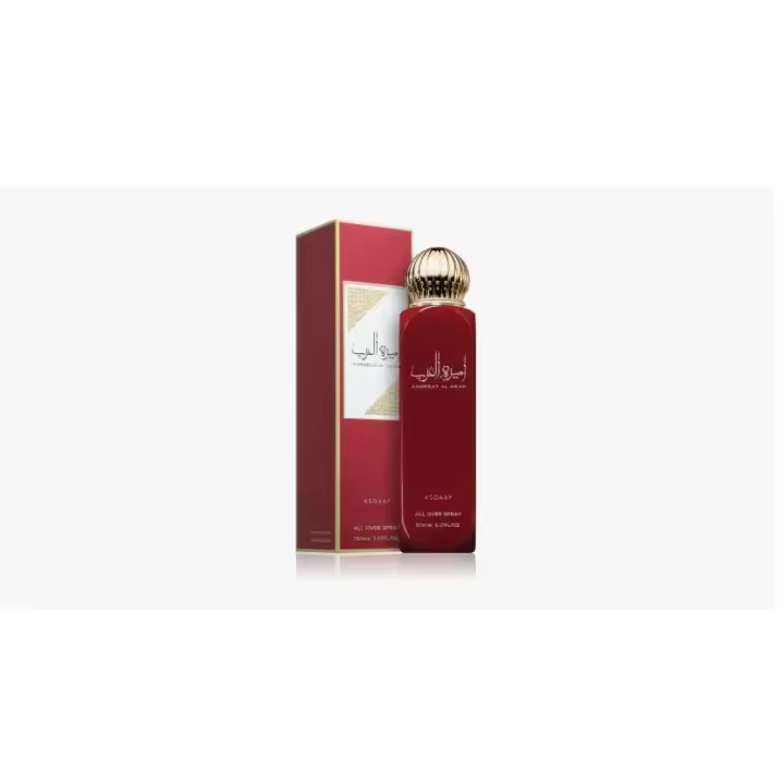 Ameerat al arab 150ml Asdaaf Bruma para cuerpo y cabello All cover ,Spray corporal femenino dulce, sexy, sensual Spray de mujer nuevo formato ASDAAF - 1