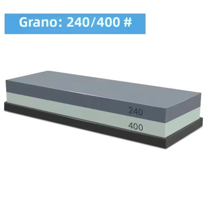 Juego De Piedra De Afilar Para Cuchillos 1-7 Piezas Grit 240-8000 Con Guía De Ángulo Y Base De Madera Set De Pulido Eco-amigable - 1
