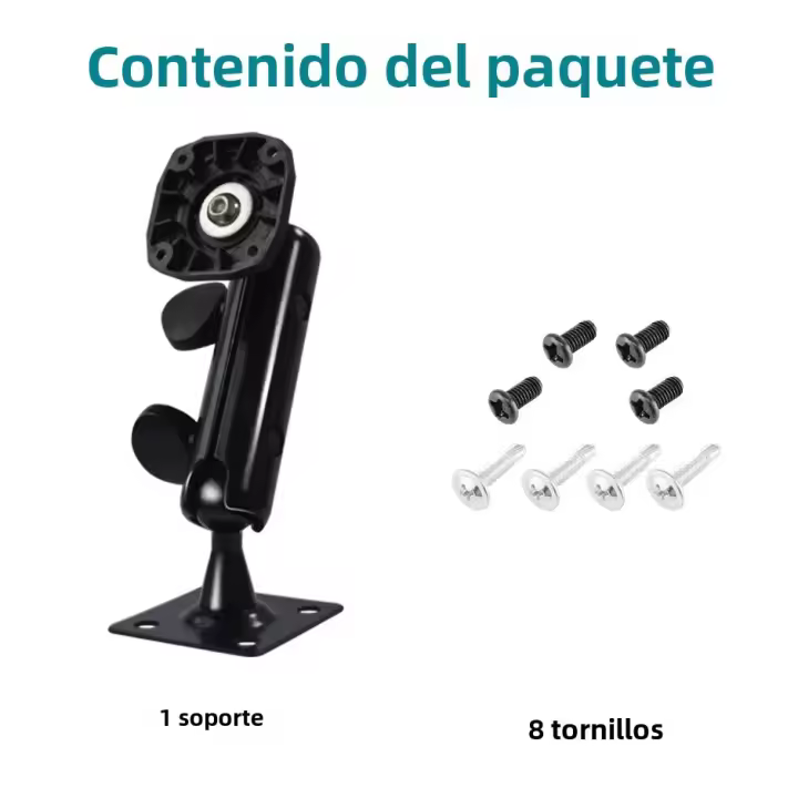 Soporte Sférico De Acero Para Monitor De Vehículo Universal Rotativo 180° Para Pantallas De 7 9 10 10.36 Pulgadas Soporte Para Tablero Del Coche/Descanso - 1