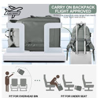 Nueva Mochila De Viaje Para Hombres Y Mujeres Mochila De Negocios Con Compartment Para Portátil Bolsa De Cabina Para Distancia Corta - details 1