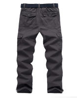 Pantalones Deportivos Casuales Para Hombre Algodón Cintura Media Estilo Recto Cierre De Cremallera Moda Outdoor Primavera Otoño - details 4