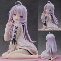 Figura De Acción Anime 15cm Elaina Viaje Muñeca De Suéter Modelo GK Decoración De Habitación Regalo Para Amigo Juguetes - details 2