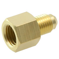 Adaptador De Acondicionador De Coche R134A R12 Con Conexión Rápida 1/2" ACME Hembra Y 1/4" SAE De Cobre De Alta Calidad Para Inyector De Combustible - details 23
