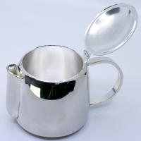 BVC Juego de Café o Té de Plata de Ley - Cafetera, Tetera, Lechera, Azucarero y Bandeja - details 3