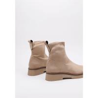 Sandra Fontán BURADA Botines Planos Mujer Taupe - details 2