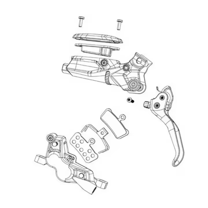 Sram Pinza De Freno De Disco Force Etap Axs D2 - 1
