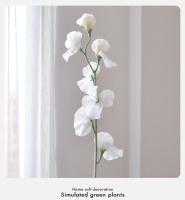 Flores Artificiales De Lino Fragantes 63CM Decoración Nórdica Para El Hogar Sala De Estar Mesa De Café Arreglo Floral - details 5