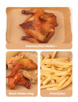 Papel De Fritura Desechable Para Air Fryer Antiadherente Para Hornear En Microondas Y Barbacoa Almohadilla De Papel Oilproof Accesorios De Cocina - details 5