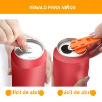 Abrepuertas Portátil Y Reutilizable Fácil Para Botellas Y Lata De Coca Cola Herramientas De Camping Suministros De Cocina - details 5