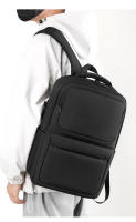 Mochila de negocios de alta gama para hombre, mochila de viaje multifunción de gran capacidad para computadora, bolso de viaje diario - details 22