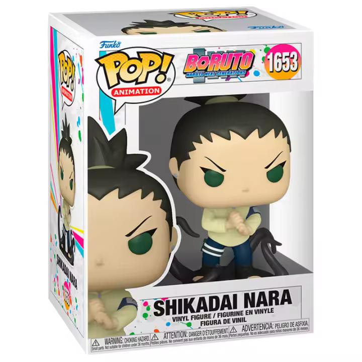 Figura POP Boruto Shikadai NaraFigura  Coleccionable - Idea de Regalo- Mercancia Oficial - Juguetes para Niños y Adultos - Movies Fans - Muñeco para Coleccionistas y Exposición - 1