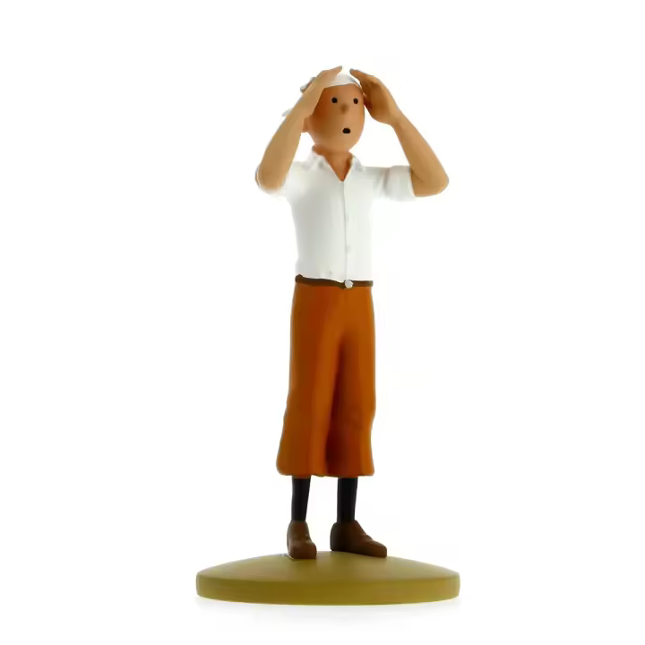 Figura de colección de resina Tintin en el desierto - 1