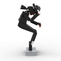Bloques De Construcción MOC Superstar Music Singers Dancers MJ Moonwalk Modelo De Michael Jackson Para Niños Y Adultos Regalo De Navidad - details 7