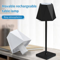 Lámpara De Mesa LED Recargable Sin Cable Para Dormitorio Y Oficina Luz De Estudio Móvil Toque 3 Colores Lámpara De Noche Portátil - details 6