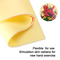 Piel De Práctica Para Tatuaje De 3mm Gruesa Doble Cara Silicone Artificial Para Maquillaje Permanente Tamaño Grande Herramienta De Tatuaje - details 5