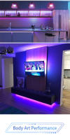 Tira De Luz UV LED 5M 300LEDs DC 12V Para Decoración De Dormitorio Y Cocina Lámpara Flexible De Desinfección Y Iluminación - details 10