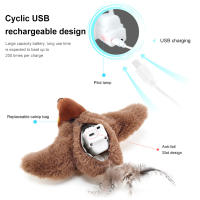 Juguete Interactivo Para Gatos Pájaro Volador Con Alas Movibles Y Masticable Simulación De Golosina Eléctrica Para Divertir a Los Gatos - details 6