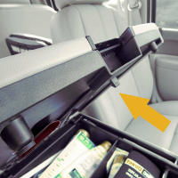Cubierta De Bloque De Reposabrazos Para Coche Chevrolet Accesorios De Interiores Modificación De Cierre De Reposabrazos ABS Negro Tamaño 8.5x5.2x5cm - details 1