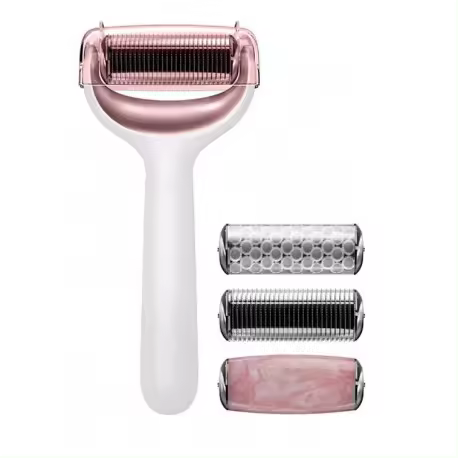 GESKE RODILLO FACIAL Y CORPORAL CON MICROAGUJAS 9 EN 1 ROSE GOLD - 1