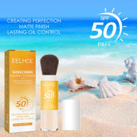 Polvo fijador de protección solar mineral, polvo fijador de protección solar natural, acabado mate, control de grasa, polvo suelto FPS 50, polvo protector solar ligero translúcido - details 6