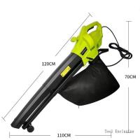 Limpiador de soplado eléctrico 3 en 1, máquina de recolección de polvo y soplado, trituradora de hojas de jardín, 3000W Soplador de hojas de jardín, Enchufe de la UE - details 5