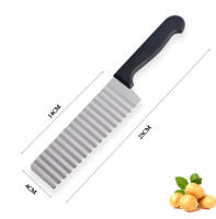 Cortador De Papas Para Chips De Acero Inoxidable Herramienta Para Verduras Y Frutas Cortador De Frituras Máquina De Hacer Frituras Eco-amigable - details 5