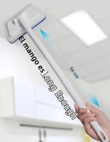 Cepillo De Limpieza Multifuncional Para El Baño Con Mango Largo Y Cabeza Trapezoidal Reemplazable Cepillo De Piso De Desinfección Eco-amigable Para El Hogar - details 1