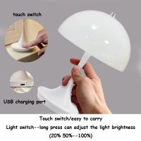 Lámpara De Mesa GGbingo Recargable LED De 3 Colores Con Función De Ajuste De Brillo ABS Portátil Decoración Para Luz Nocturna Moderna Y Sencilla - details 4